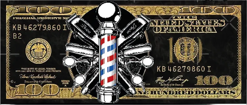 100 USD barberos