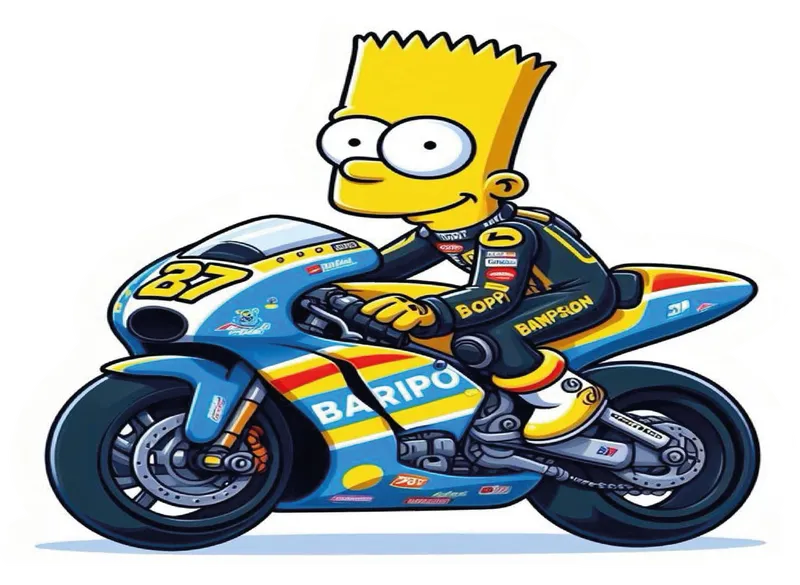 Bart motoquero