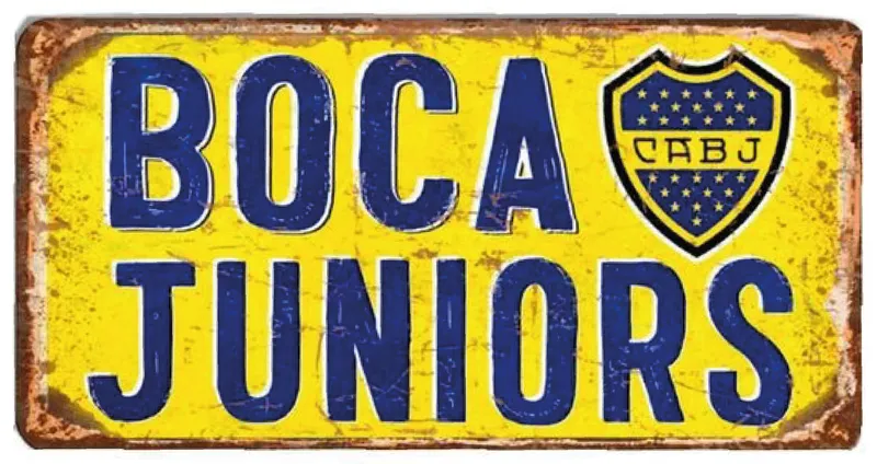 Boca jrs placa