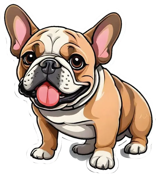 Bulldog feliz