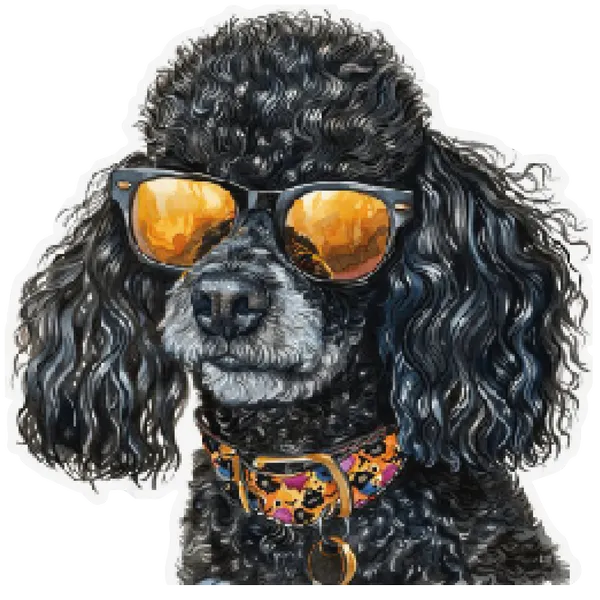 Caniche negro