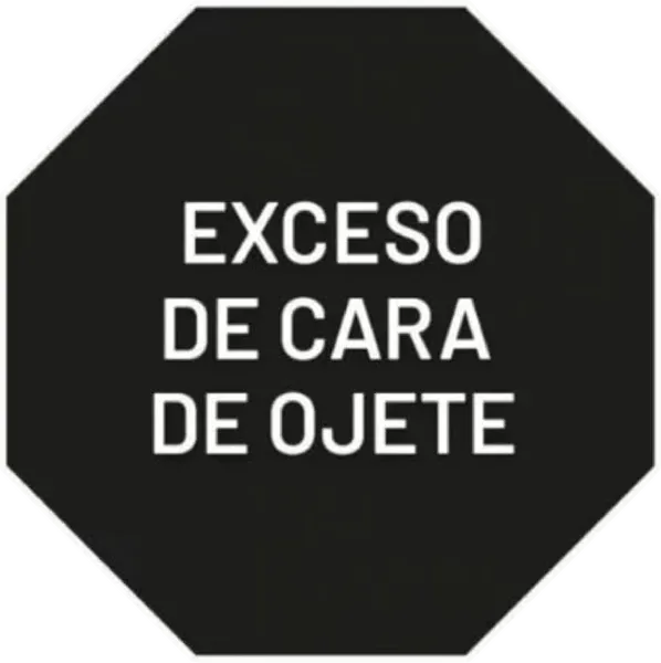 Exceso de cara de ojete