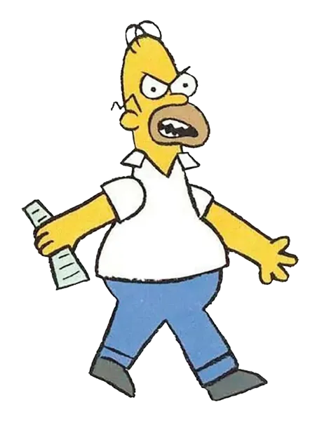 Game Homero enojado