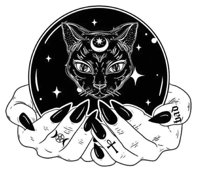 Gato bola de cristal