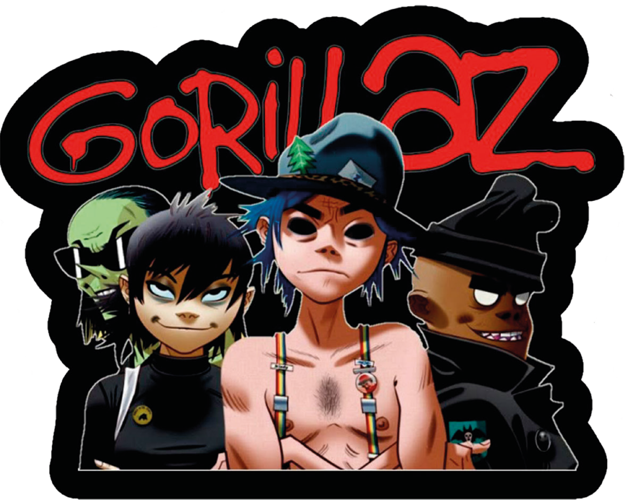 GORILLAZ DIBUJO