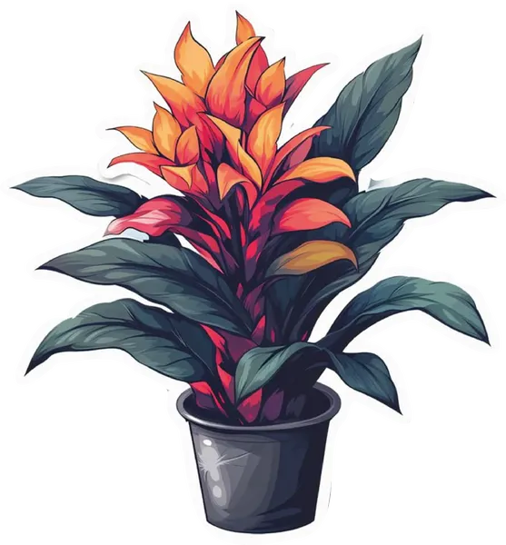 Guzmania bromelia