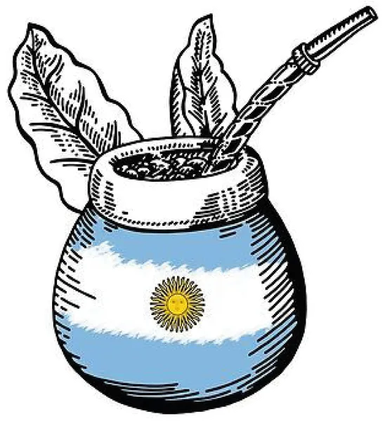 Mate ARG con alas