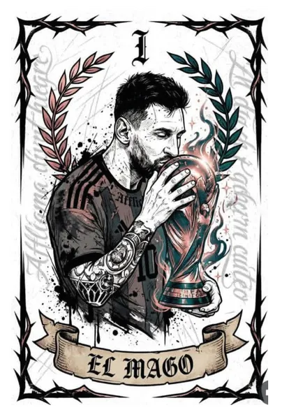 Naipe Messi el Mago