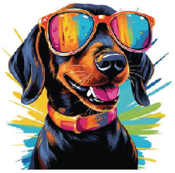 Perrito Art Pop