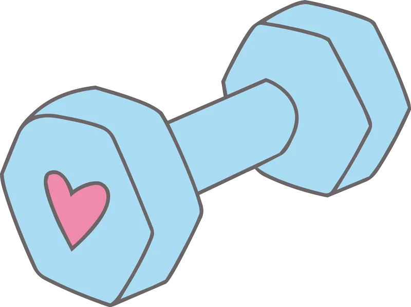 Pesa corazón vector