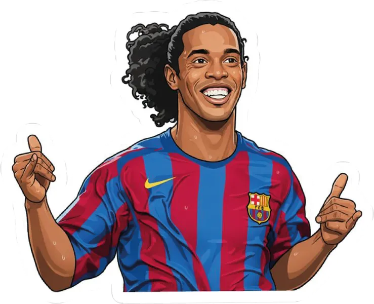 Ronaldinho festeja