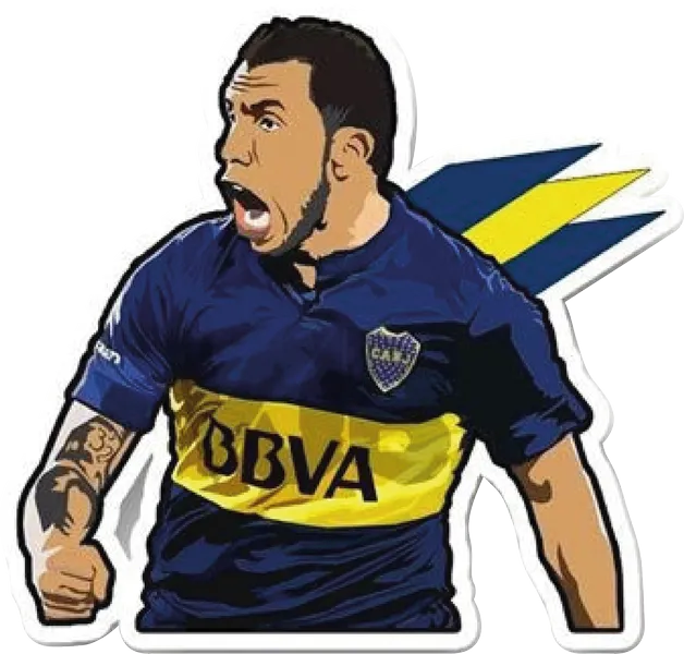 Tevez dibujo