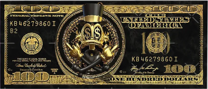 USD pato dorado