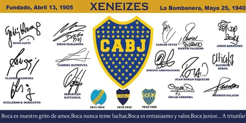 Xeneizes firmas
