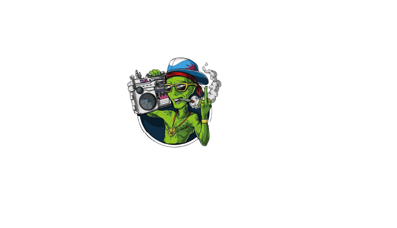 alien fumador